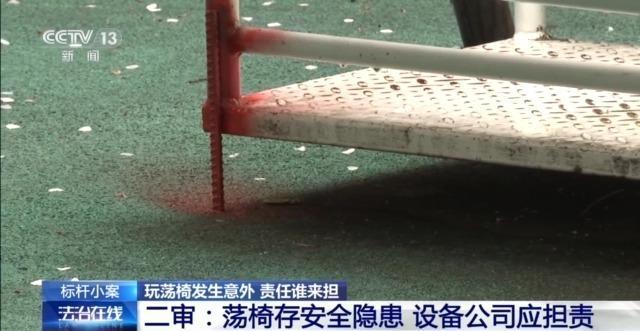 兒童玩蕩椅意外身亡 責(zé)任誰來擔(dān)？(圖10)