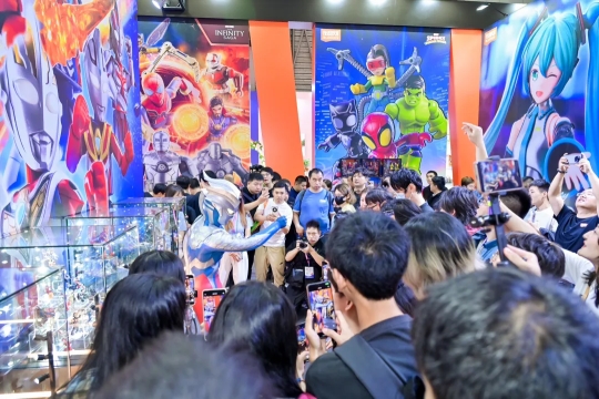 九游app：精彩紛呈！2024中國玩協(xié)四展暨CLE上海國際IP創(chuàng)意品質(zhì)生活節(jié)盛大開幕(圖6)