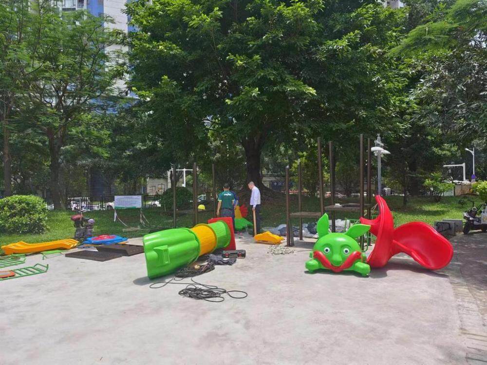 九游娛樂：“微整形”后厚街體育公園更靚了！(圖1)